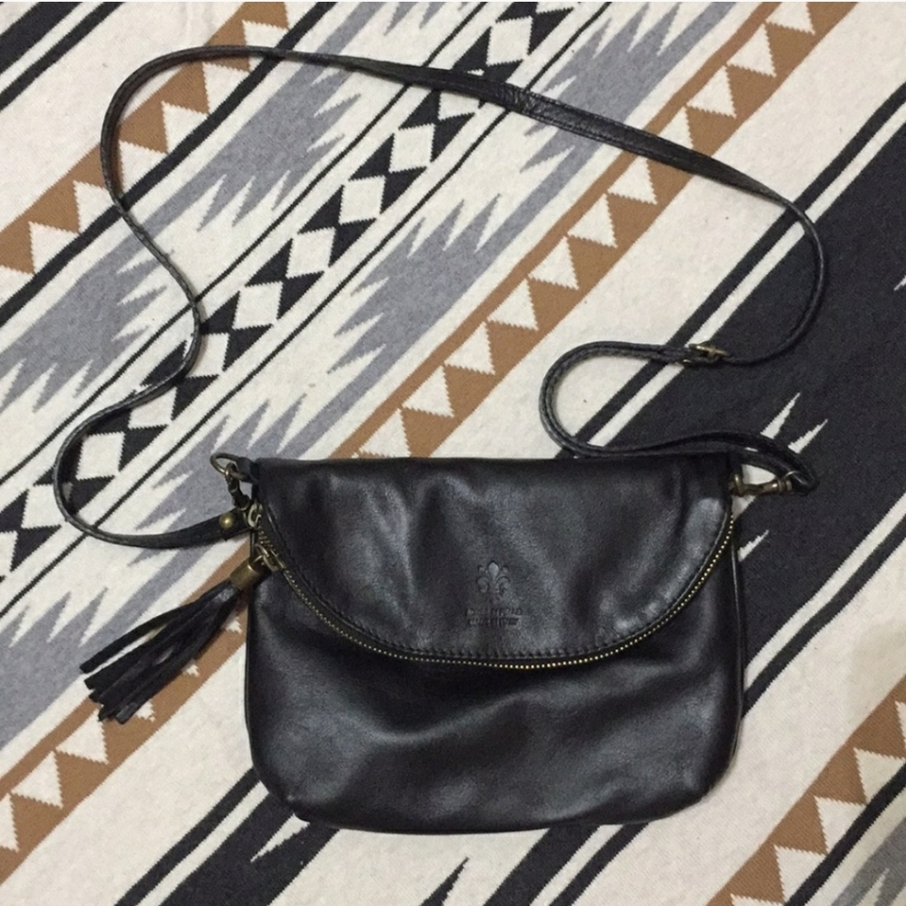 Italian Leather Crossbody Bag